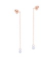 Dangling Chain Silver Earring STC-2225